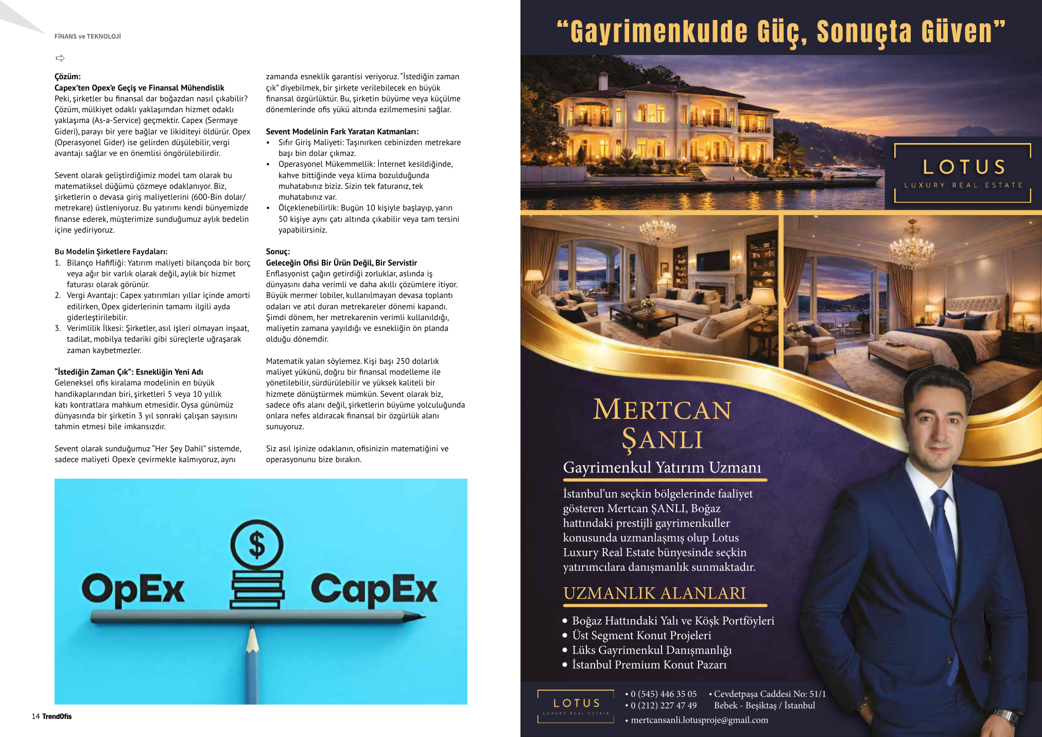 Capex Opex devam sayfası